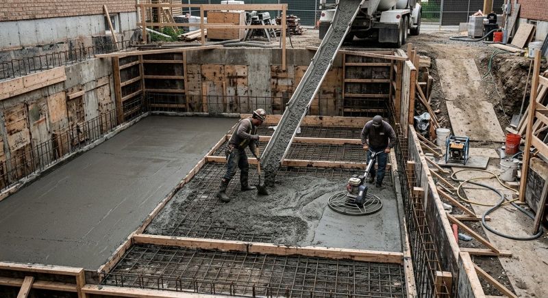 Basement Concrete Installation in Joelton, TN