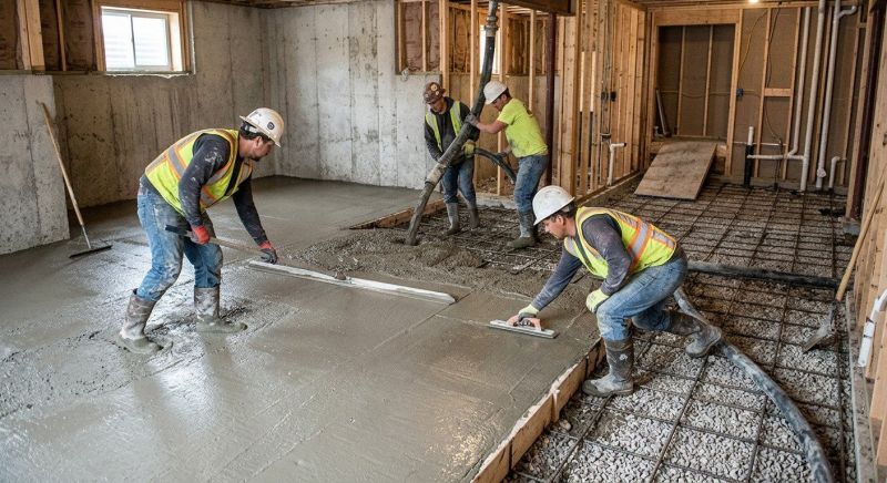 Basement Concrete Installation in Mount Juliet, TN