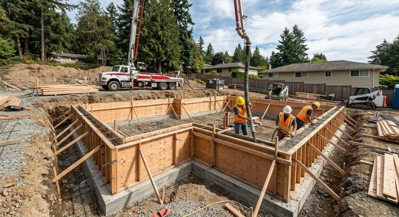 Cement Foundation Installation in Mount Juliet, TN