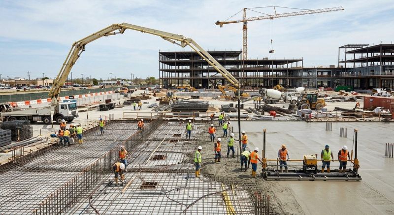 Commercial Slab Construction in Mount Juliet, TN