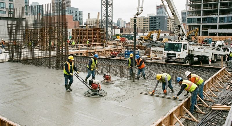 Commercial Slab Installation in Lebanon, TN
