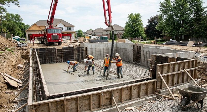 Concrete Basement Pouring in Mount Juliet, TN