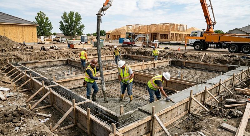 Concrete Foundation Installation in Joelton, TN
