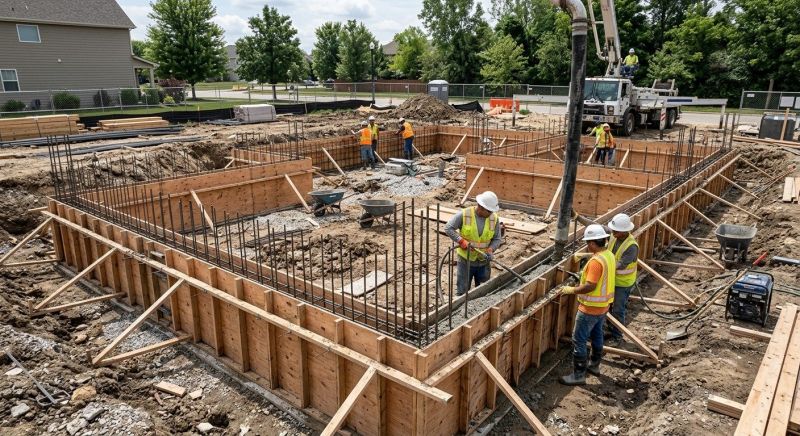 Foundation Construction in Bethpage, TN