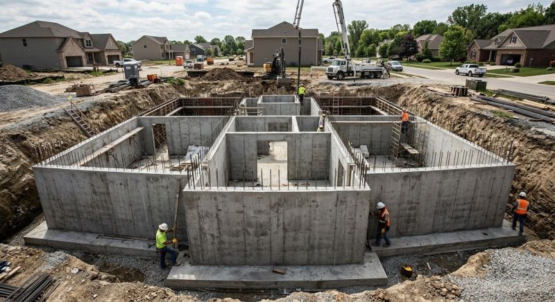 Foundation Construction in Madison, TN