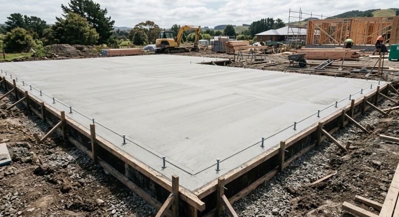 Foundation Slab Construction in Mount Juliet, TN