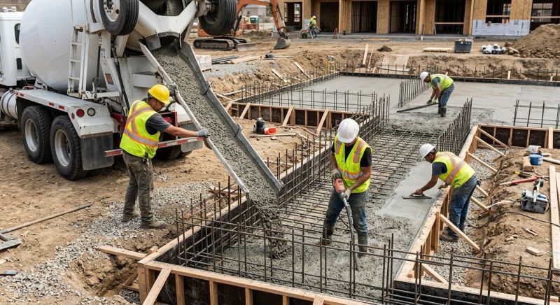 Foundation Wall Pouring in Hartsville, TN