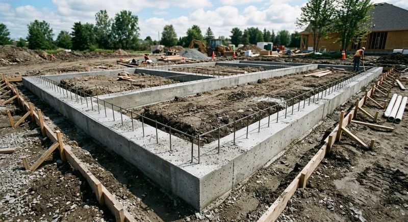 House Footing Construction in Mount Juliet, TN